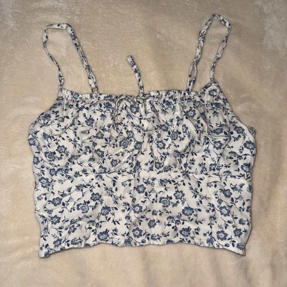 Floral crop top